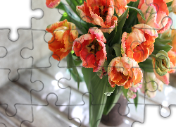 Tulipany, Bukiet, Wazon