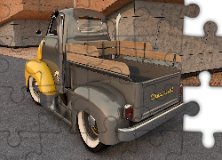 Chevrolet COE Truck, Tył, 3D