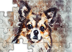 Pies, Chihuahua, Grafika