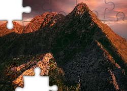 Góry, Chmury, Skały