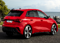 Audi S3, Sportback, Czerwone