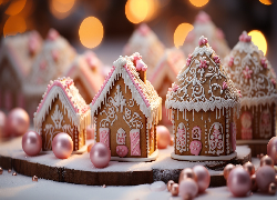 Cztery, Domki, Pierniki, Bombki, Al