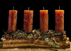 Świąteczna, Świeczki