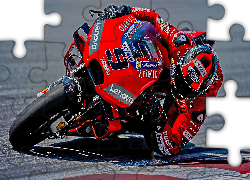 Mistrzostwa, MotoGP, Motocykl, Ducati, Wyścig, Danilo Petrucci, Ducati Team 2020