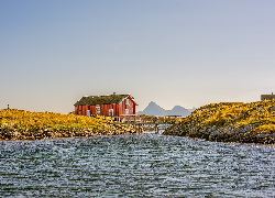 Dom, Most, Morze, Lofoty, Helgeland, Norwegia