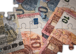 Banknoty, Euro, Pieniądze
