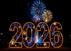 Sylwester, Fajerwerki, 2026