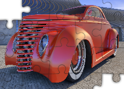 Ford Street Rod, 1938, Zabytkowy, 3D