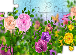 Kwiaty, Grafika 2D