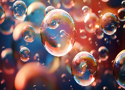 Bańki, Mydlane, Grafika AI