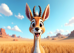 Wesoła, Antylopa, Grafika