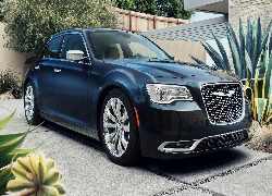 Granatowy, Chrysler 300C, Platinum