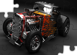 Samochód, Ford, Hot Rod