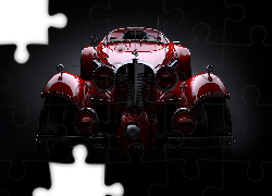 Hydra Schmidt Coupé Rot, Czerwony, Reflektory