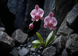 Kamienie, Orchidea, Storczyk