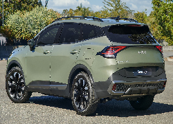 Jasnozielona, Kia Sportage