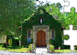 Kaplica Matki Boskiej Karmiącej, Drzewa, Saint Augustine, Floryda, Stany Zjednoczone