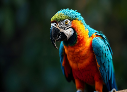 Papuga, Ara, Grafika AI