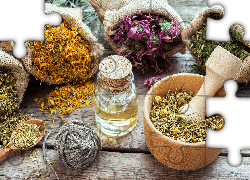 Przyroda, Rośliny, Zioła, Kompozycja