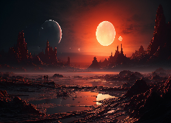Fantasy, Planety, Góry