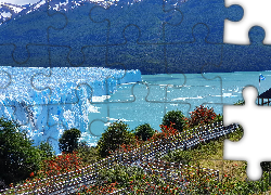 Lodowiec, Perito Moreno, Park Narodowy Los Glaciares, Argentyna