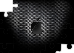 Logo, Apple, Ciemne, Tło