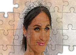 Aktorka, Księżna, Meghan Markle, Ślub, Panna młoda, Grafika