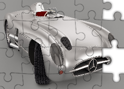 Zabytkowy, Mercedes Benz 300 SLR, Roadster, 1955