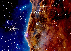 Gwiazdy, Promienie, Mgławica, Kosmos