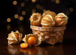 Miechunka, Owoce, Koszyk