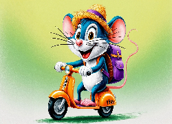 Mysz, Skuter, Dla dzieci