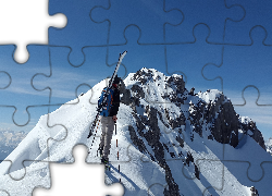 Szlak, Narciarz, Góry