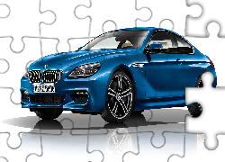 Niebieskie, BMW, Seria 6 Coupé