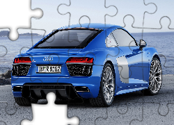 Audi R8, Niebieskie, Coupe