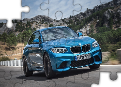 Niebieskie, BMW M2 F87, Coupe