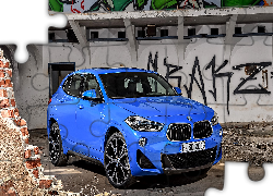 Niebieskie, BMW X2, 2018