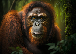 Orangutan, Grafika
