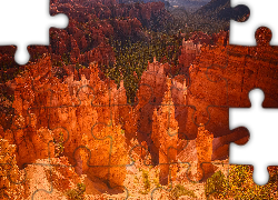 Skały, Park Narodowy Bryce Canyon, Kanion, Utah, Stany Zjednoczone