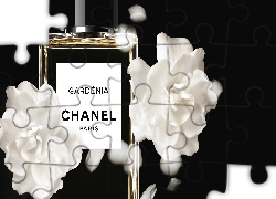 Kwiaty, Gardenia, Perfumy, Chanel