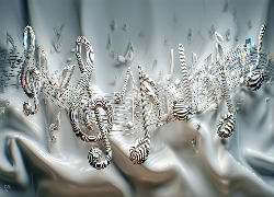 Nuty, Pięciolinia, Klucz wiolinowy, Grafika AI