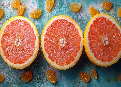 Grejpfrut, Plasterki