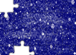 Tekstura, Płatki, Śniegu, Gwiazdki, Niebieskie tło