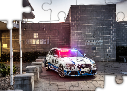 Samochód, Policyjny, Audi RS4 Avant, 2015