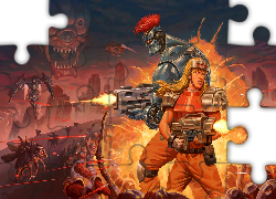 Gra, Blazing Chrome, Postacie