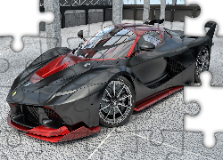 Czarno-czerwony, Ferrari FXX