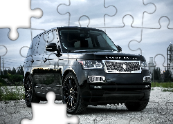 Czarny, Land Rover Range Rover