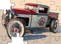 Rat Rod, Ford Model A Pickup, 1930