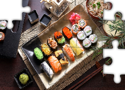 Jedzenie, Sashimi, Sushi