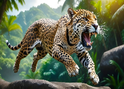 Jaguar, Skok