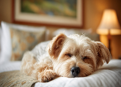 Pies, Śpiący, Yorkshire terrier